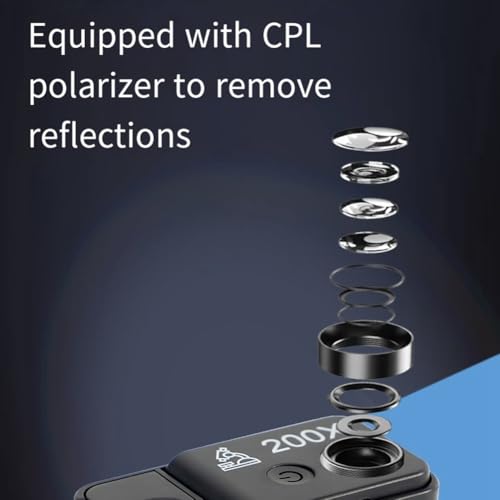 Microscope de poche USB 200X pour téléphone examinez les circuits