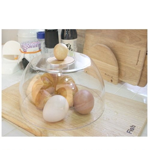 Cloche de table alimentaire petite taille en forme de dôme - 2