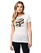 Fox Juniors' Crossed Up Crew-Neck Fitted Graphic T-Shirt