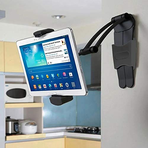 Suporte de Mesa & Parede Ajustável de 5 a 10.5 Polegadas Para iPhone/iPad/Tablet/Celular/Smartphones