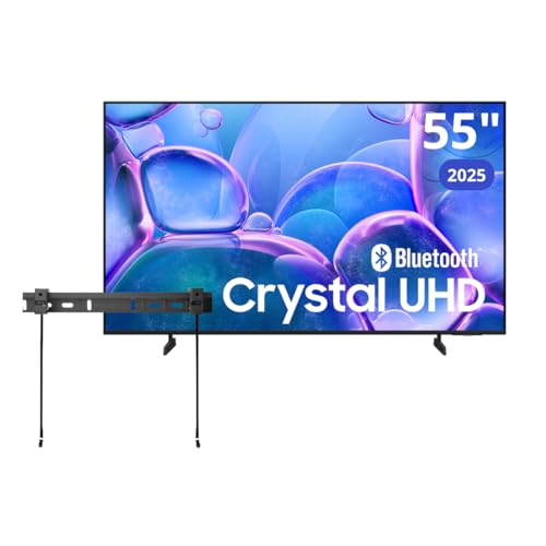 Image of Samsung 55" Class Crystal UHD U7900F (2025) 4K Smart TV HDR 10+ Motion Xcelerator Bluetooth Bixby, Alexa, Google Assistant with Wall Mount(Renewed)