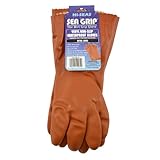 Hi-Seas Sea Grip Vinyl Waterproof Glove, Extra Large Size, Orange