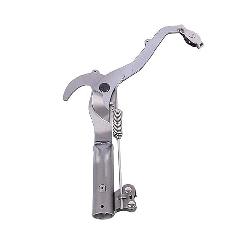 Tijeras para ramas altas, recolector de frutas, tijeras para altura, tijeras de podar de acero con alto contenido de carbono, herramienta de jardinería para recortar ramas (Two Pulley)