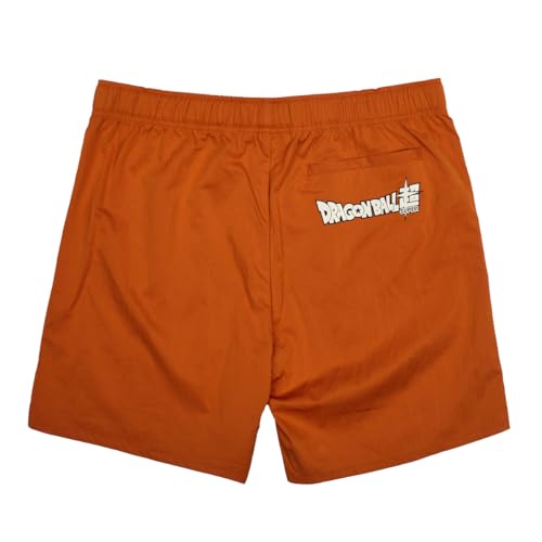 Dragon Ball Super: Super Hero Kanji Symbol Men's Orange Lounge Shorts2