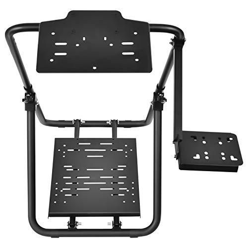 G27/G29 Racing Wheel Stand Foldable, Tilt-Adjustable Design for Most Logitech, Thrustmaster Gaming Steering Wheel Compatible with Logitech G25,G27,G29,G920 Gaming Cockpit.