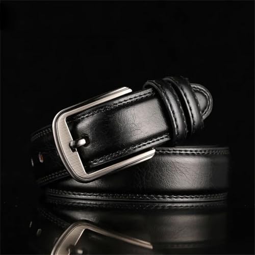 Men's 2Nd Cowskin Leather Belts Designer Business Waistband Crafts For Jeans Accessories3
