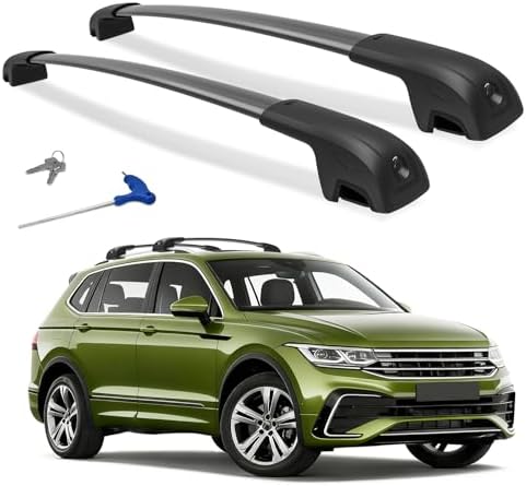 Roof Rack Cross Bars Fit for VW Tiguan 2018-2026 & Taos 2022-2026