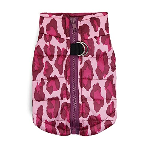 Preisvergleich Produktbild UKKO Hundekleidung Winterhundekleidung Verdickte Hundekleidung Herbst Winterwetter Baumwolle Gepolsterte Jacke Pet Weste Camouflage Wasserdicht und warm-Black,XLpet Weight 8kg