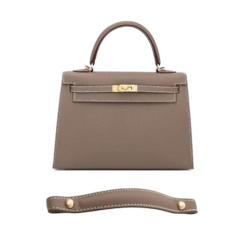 Leather Purse Handle Strap for Hermes Kelly Mini/20/25/28/32/35/40, Top Handle