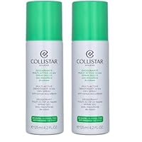 Collistar Deodorante Multi-Attivo 24 ore, Spray secco con microfibre di cotone antitraspirante e super assorbente