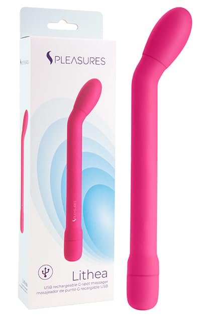 Masajeador Suelo Pélvico RECARGABLE USB Vibrador Fisioterapia Estimulación Zona G Lithea Spleasures (Cereza)