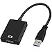 Produktbild USB zu HDMI Adapter, USB 3.0/2.0 auf HDMI Adapter, USB auf HDMI Adapter, HD 1080P USB auf VGA Video Audio Multi Monitor Adapter Konverter, Kompatibel mit Windows XP/ 7/8/10 (NO Mac/Linxu/Chorm OS)