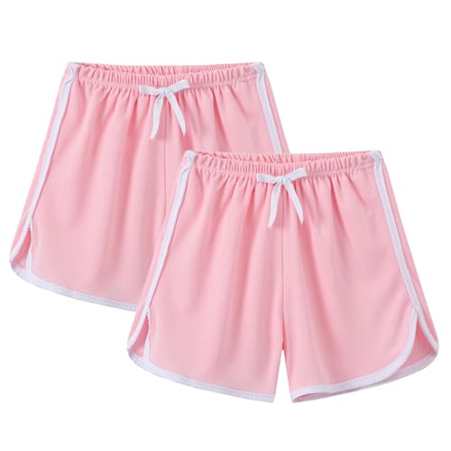 Moonker Baggy Shorts for Toddler Boys Pull On Striped Elastic Waist Comfy Summer Beach Shorts and