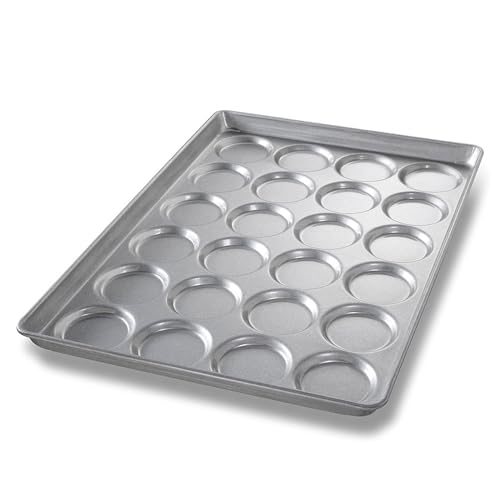 Chicago Metallic Bakeware Burger Bun Pan, ePAN, Makes (24) 3 3/4