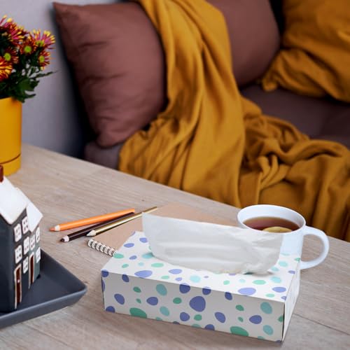 Image of Yinder 12 Packs Back to School Facial Tissue Boxes 1560 Sheets Soft Facial Tissue Bulk for Teacher Classroom School 2 Ply 130 Sheets Travel Tissues for Home Office Car Kitchen Wedding(Spot)
