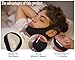 Anti Snoring Chin Strap, Chin Strap for Sleeping, Premium Airflow Jaw Strap, Stop Snoring Chin Strap, Snoring Solution for Men and Women, Breathable Chin Strap with Adjustable Velcro (Black)