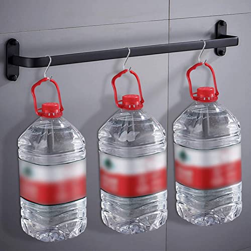 Porte-serviettes mural organisateur de cuisine et salle de bain compact - 5