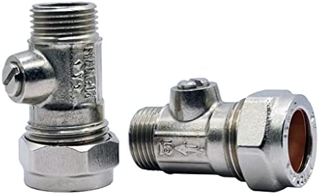 Pipestation Bolofix 15mm x 3/8'' – Pack of 2 | Male Iron Flat Faced ...