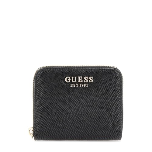 GUESS SWZG8500370 LAUREL SLG SMALL ZIP AROUND Women Schwarz Size One Size