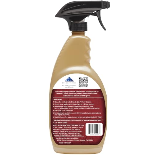 Image of Granite Gold Granite Sealer for Natural Stone, 24 oz Spray