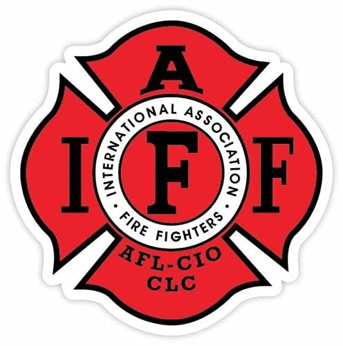 Kramer Fire Fighters International Association IAFF Red Sticker for Car Vinyl Decal Window Truck Window Car Bumper Sticker Laptop Decal Motorcycle Helmet 4 4