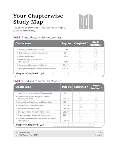 Image of Arihant CBSE Chapterwise Question Bank 2025-2016 for Class 12 Economics | Syllabus | Includes Solved Papers, Sample Papers, and CBSE Marking Scheme