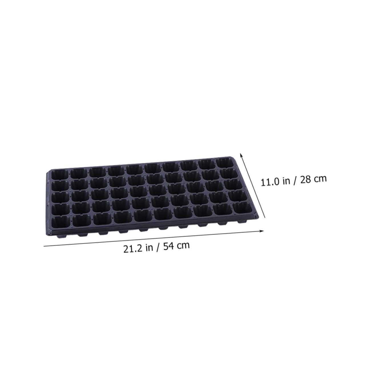 6 Stück-Pack PVC Anzuchtschale mit Mehreren Fächern für Keimung