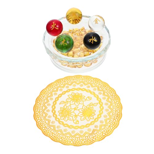 Chakra en verre décoratif Ciieeo, le cadeau bien-être idéal avec étui