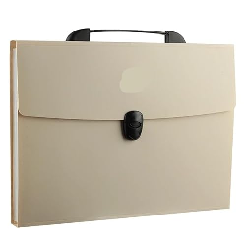 AD-BCrbgen Dokumentenordner, Beige Schnellhefter für Büro