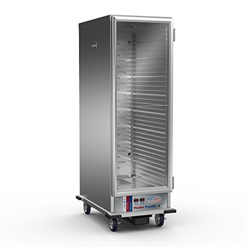Winholt INHPL-1836C-DGT Insulated Heater Proofer with Corner Bumpers, Aluminum