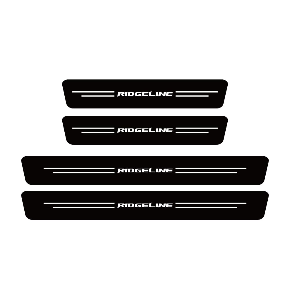 SDYAYFGE 4Pcs Kick Plates Car Door Sill Protector,for Ridgeline