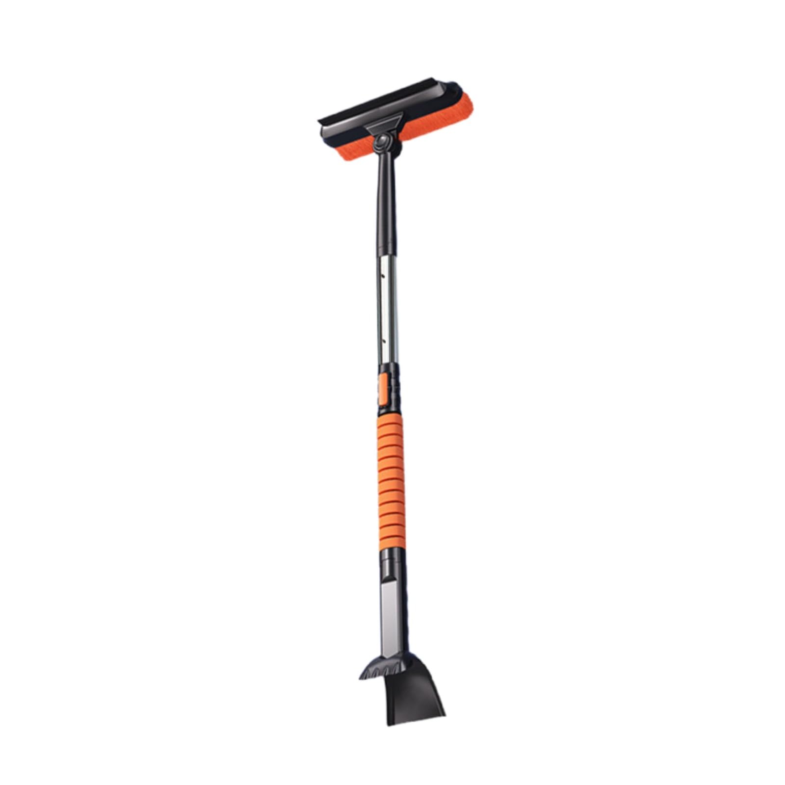 Pala de nieve retráctil 3 en 1 para coche, cepillo giratorio para nieve, raspador de hielo, herramientas para quitar nieve, ensamblaje desmontable, pala de emergencia portátil para quitar nieve, cep