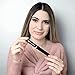 3 Pack Crystal Glass Fingernail File with Case for Natural Nail Professional Glass Nail File for Unisex, Portable Crystal Nail File with Case Czech Glass File Double-Sided for Natural & Acrylic Nails