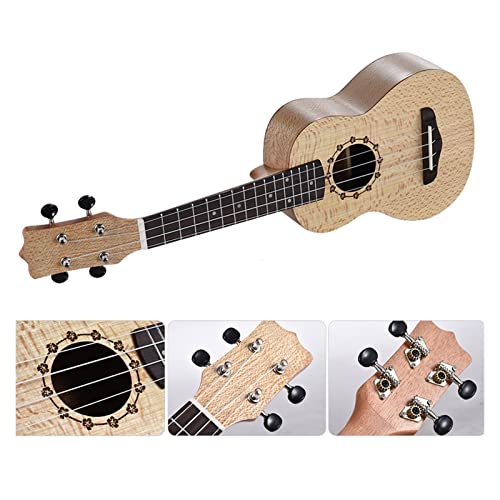 ukulélé Voyage Touche De Glissière De Bois De Pelage De 21 Pouces Ukelele 4 Cordes Guitare Sertie De Pièces - Les Beatles, Paul McCartney, John Lennon, RIngo Starr, George Harrison ukulélé Voyage Touche De Glissière De Bois De Pelage De 21 Pouces Ukelele 4 Cordes Guitare Sertie De Pièces – Image 6
