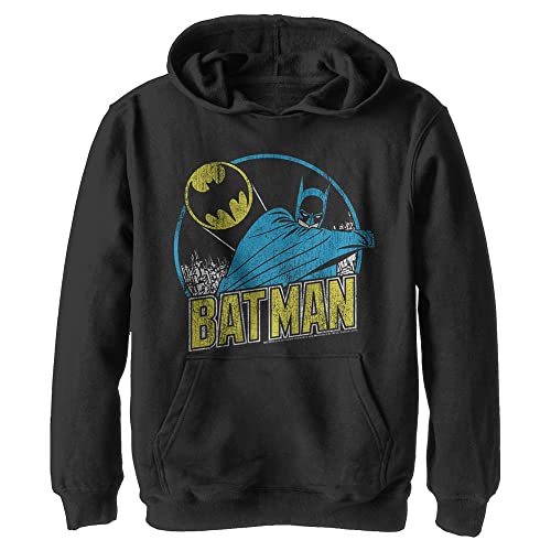 Batman Vintage T-Shirt Fille Coupe Droite Manches Courtes DC