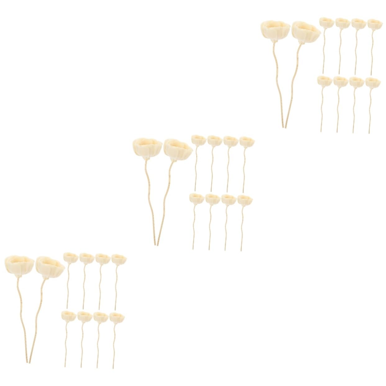 STOBAZA 30stücke Duftdiffuser-Sticks Aus Rattan Für Ätherische Öle Nachfüllungen Für Aromatherapie Und Raumduft Für Zuhause Und Spa-