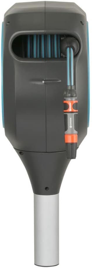 GARDENA RollUp S 15 m Automatic Spike Dispenser with Blue Trim