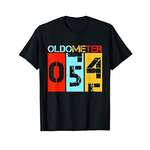 Oldometer 54º cumpleaños Leyenda desde 1967 Cumpleaños Camiseta