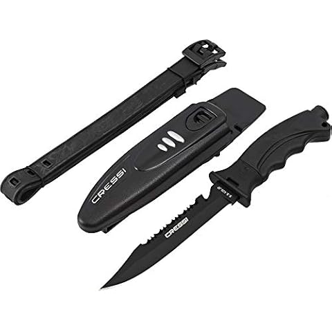 Cressi Unisex Erwachsene Borg Knife Tauchmesser Messerklinge Cover