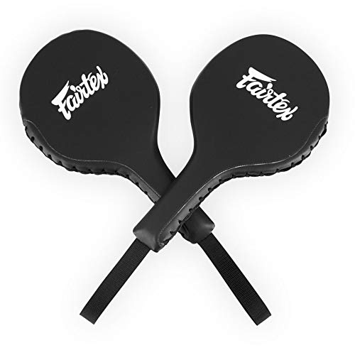 Fairtex BXP1 - Manoplas de boxeo (2 unidades), color negro
