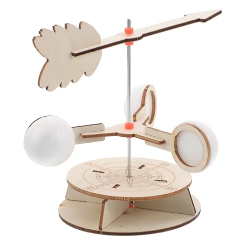 Toyvian Veleta De Viento Juguetes De Ensamblaje De Paletas De Viento Proyectos De Experimentos Científicos para Kit De Ciencia del Clima Kits De Ciencia De Veleta De Madera