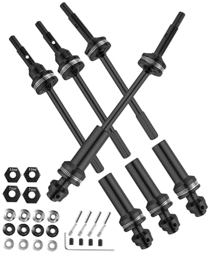 Essieu Avant Arrière Acier Anticasse pour Modèles Slash VXL 4x4 RC 1/10