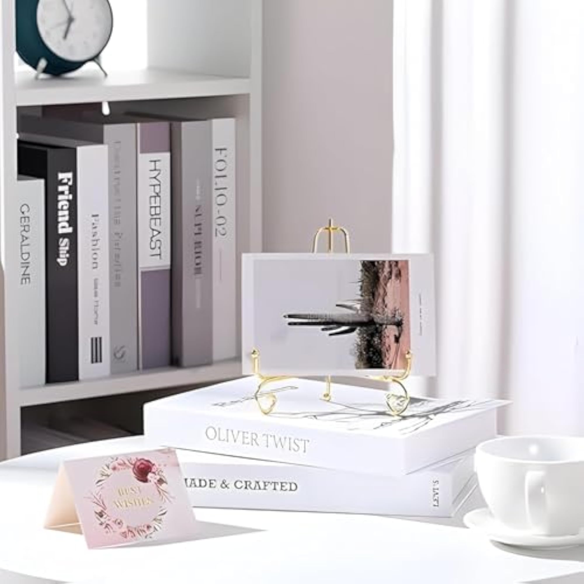Metal Display Stand, Iron Easel Plate Holder