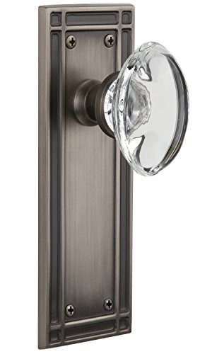 One-Day Sale: Up to 80% Off Nostalgic Warehouse Mission Plate with Oval Clear Crystal Glass Knob, Single Dummy, Antique Pewter One-Day Sale: Up to 80% Off Nostalgic Warehouse Mission Plate with Oval Clear Crystal Glass Knob, Single Dummy, Antique Pewter