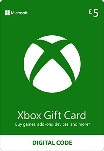 Xbox Gift Card | 5 GBP | Digital Voucher | Xbox One, Series S|X &...