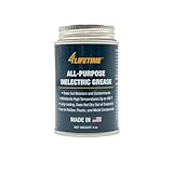 4LifetimeLines Dielectric Grease for Electrical Connectors - 4oz Brush Top Can, Mess Free Application, Dielectric Spark Plugs, Automotive, Electric Grease for Optimal Performance
