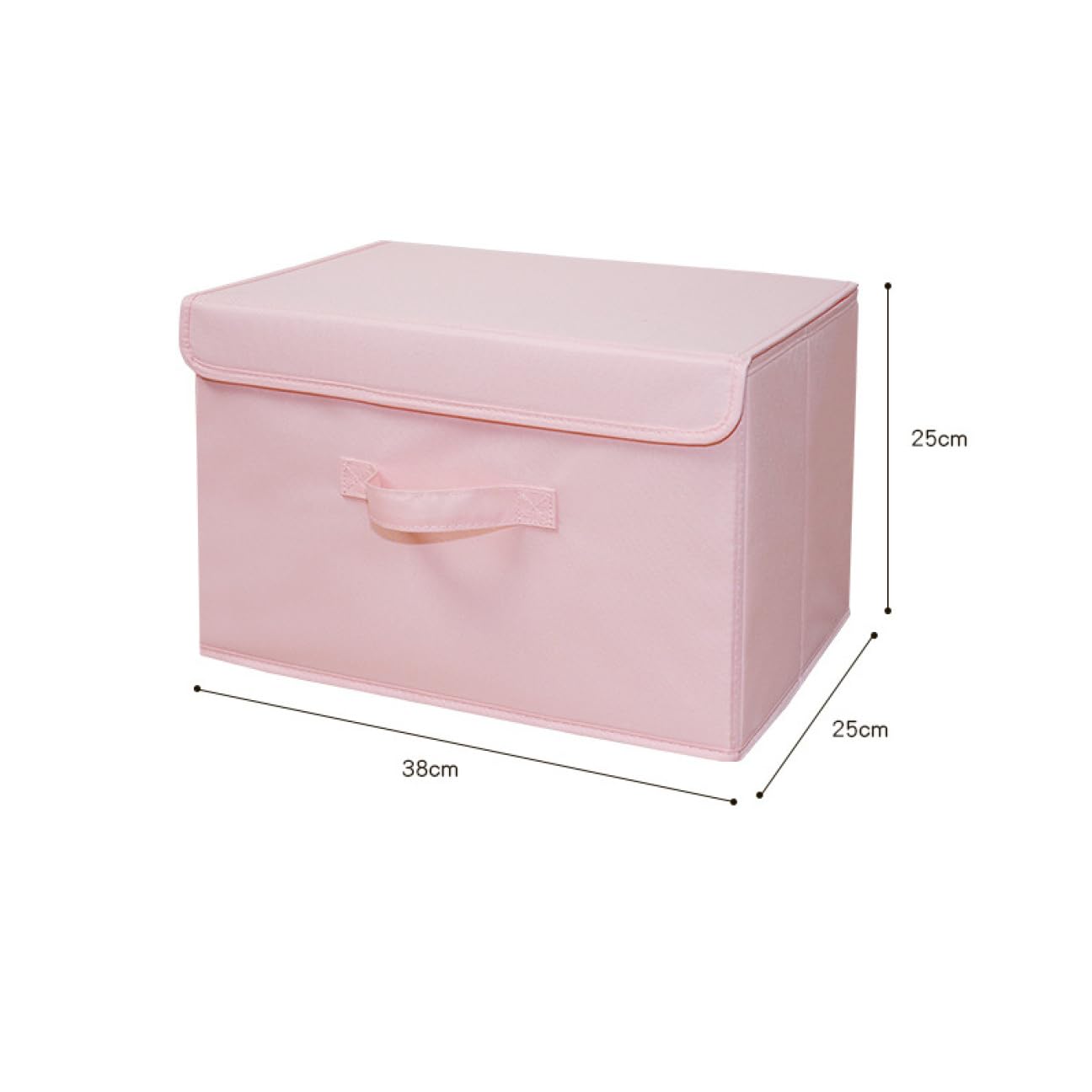 VALMONI 化粧品収納ボックス ピンク Amazon｜NJNEW 蓋付き収納ボックス ふた付き ピンク 厚み 48*35