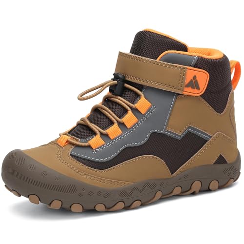 Mishansha Wanderschuhe Jungen Leicht Trekkingschuhe Kinder Outdoorschuhe Flexibel Atmungsaktiv Sportschuhe Wanderstiefel Braun 30 EU Mishansha Wanderschuhe Jungen Leicht Trekkingschuhe Kinder Outdoorschuhe Flexibel Atmungsaktiv Sportschuhe Wanderstiefel Braun 30 EU