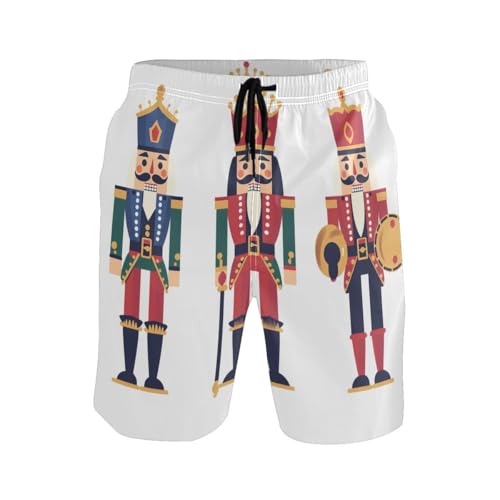 Cute Otter Swim Trunks for Men Quick Dry Swim Trunks Men with Mesh Liner