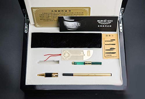 Amazon | Lanxivi HERO 3000 18K 純金ペン先 万年筆 帝国裁判所